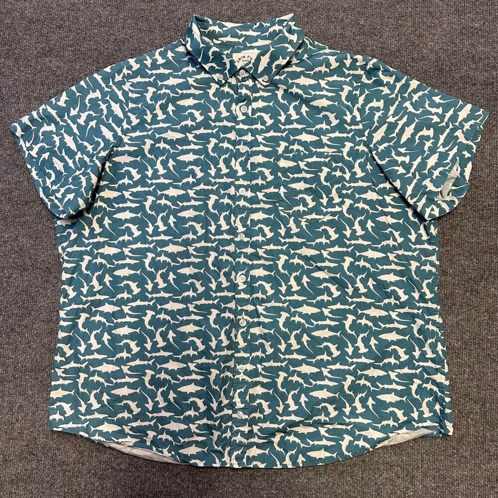 Kirrin Finch Androgynous The Ray Shark Short Sleeve Shirt Gender Neutral 20